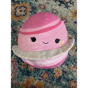 Squishmallow Zuzana 8” Hot Pink Planet Space Squad Orbit Galaxy‎ Sparkle